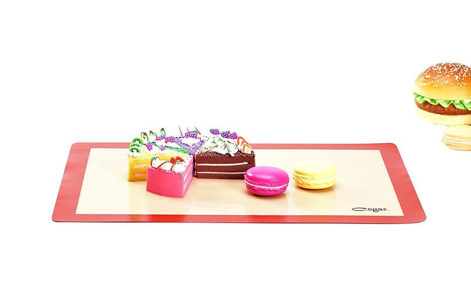 Cegar Premium Non-Stick Silicone Baking Mat Sheet,pack of 2 Piece US Half Size and 1 Piece Petite Jelly Roll Size... N7