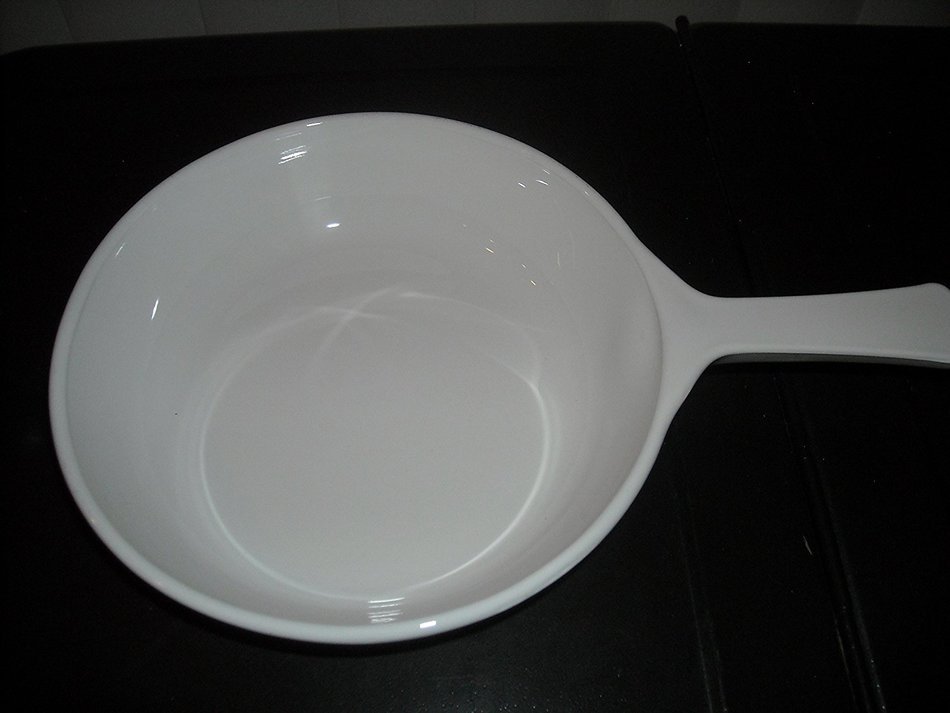 Vintage Corningware Cornflower Blue 6 1/2 inch Skillet with Handle