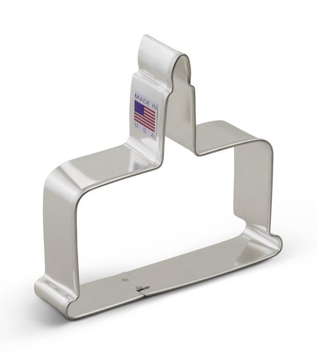 Ann Clark Birthday Cake Cookie Cutter - 4 Inches - Tin Plated Steel
