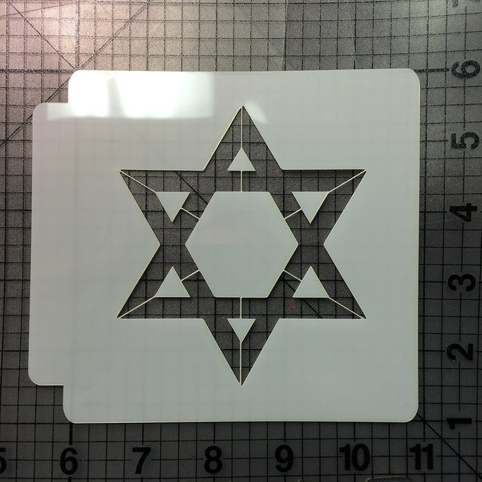 Hanukkah Stencil 101 (2 Inches)