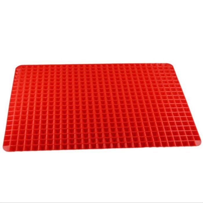 Silvercell Non-Stick Silicone Pyramid Pan Baking Sheet Pastry Cooking Mat
