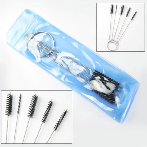 Set of 5 Mini Brush for Kandy & PAX Pipe Hookah Cleaning Kits
