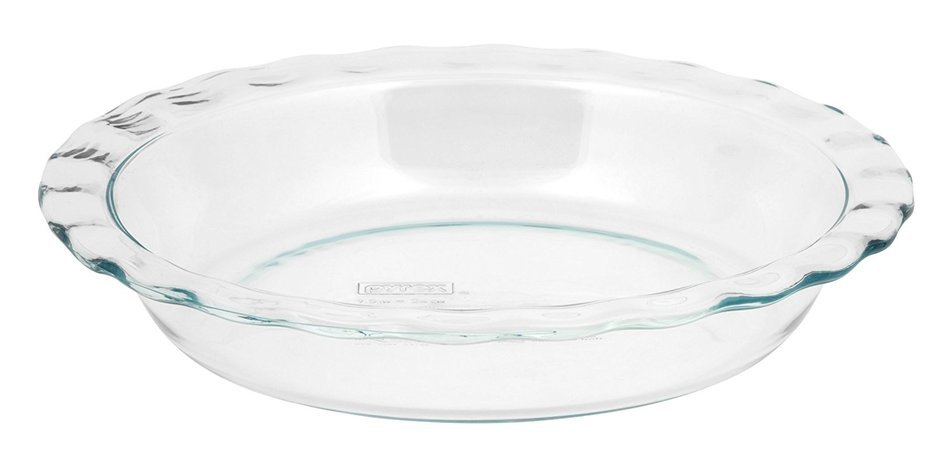 World Kitchen-pyrex/corelle 1085800 "Pyrex Easy Grab" Glass Pie Plate - 9.5" (Pack of 2) N2