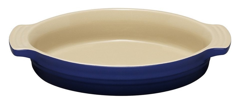Le Creuset Poterie Stoneware 28cm/ 11" Oval Baking Dish, Blue