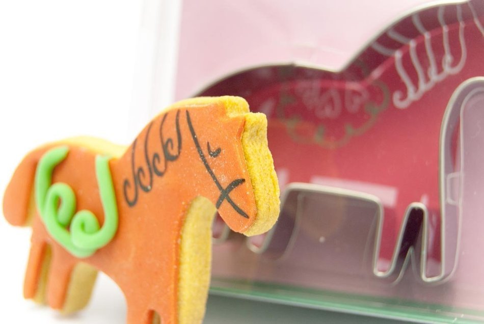 Dala Horse Cookie Cutter - 7cm N2