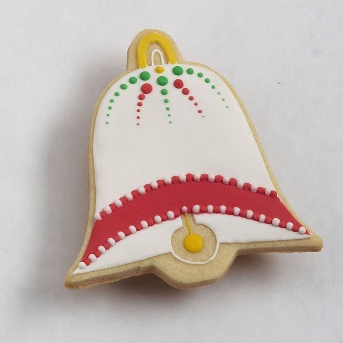 Bell Cookie and Fondant Cutter - Ann Clark - 3.9 Inches - US Tin Plated Steel N2