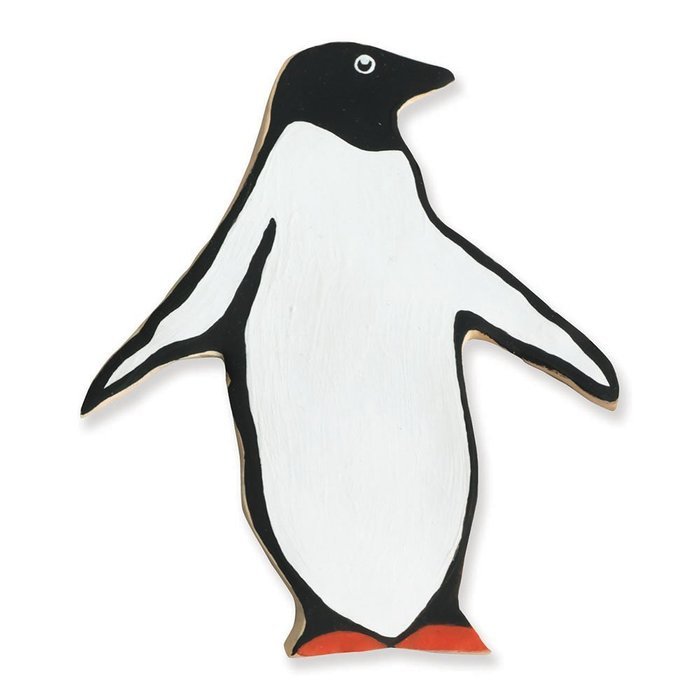 Penguin Cookie and Fondant Cutter - Ann Clark - 5 Inches - US Tin Plated Steel N2