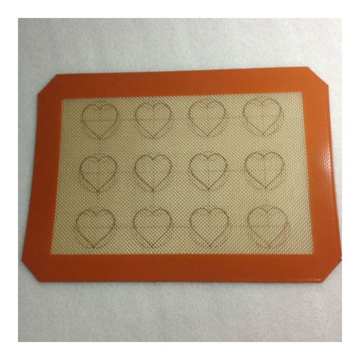 1x silicone fiberglass bakeware macaroon macaron baking sheet muffins