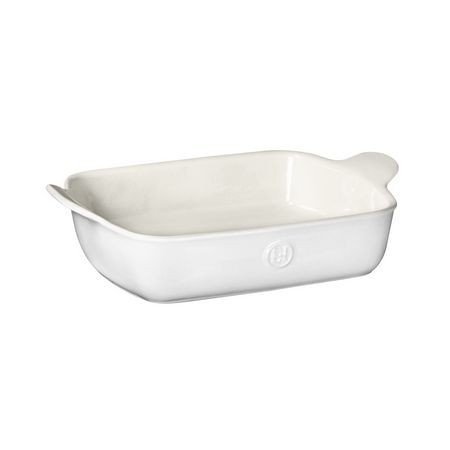 Emile Henry 11 x 8 Ceramic Baking Dish - Sugar White (239620)