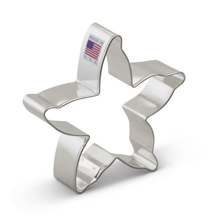 Ann Clark Starfish Cookie Cutter - 4 Inches - Tin Plated Steel