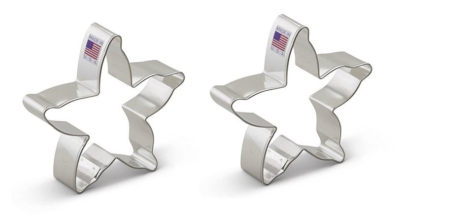 Ann Clark Starfish Cookie Cutter - 4 Inches - Tin Plated Steel N2