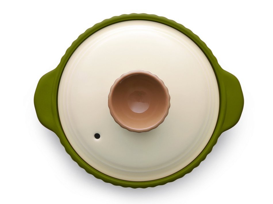 Neoflam Vol 0.8QT Stovetop Ceramic Cookware, Beige N20