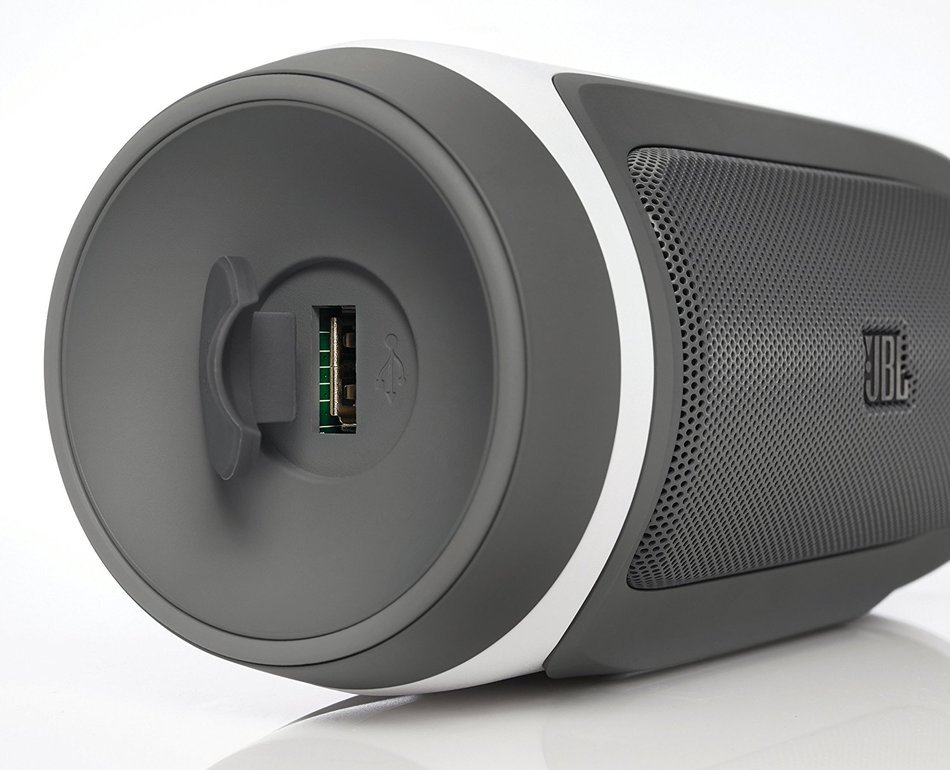 JBL Charge Portable Indoor/Outdoor Bluetooth Speaker (Gray) N6