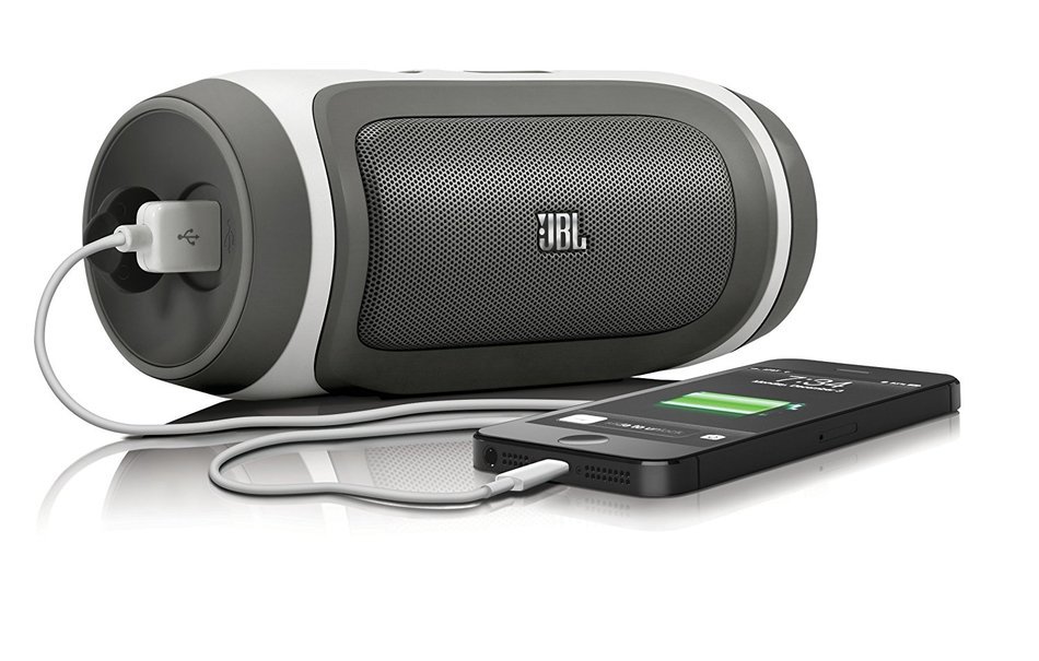 JBL Charge Portable Indoor/Outdoor Bluetooth Speaker (Gray) N7