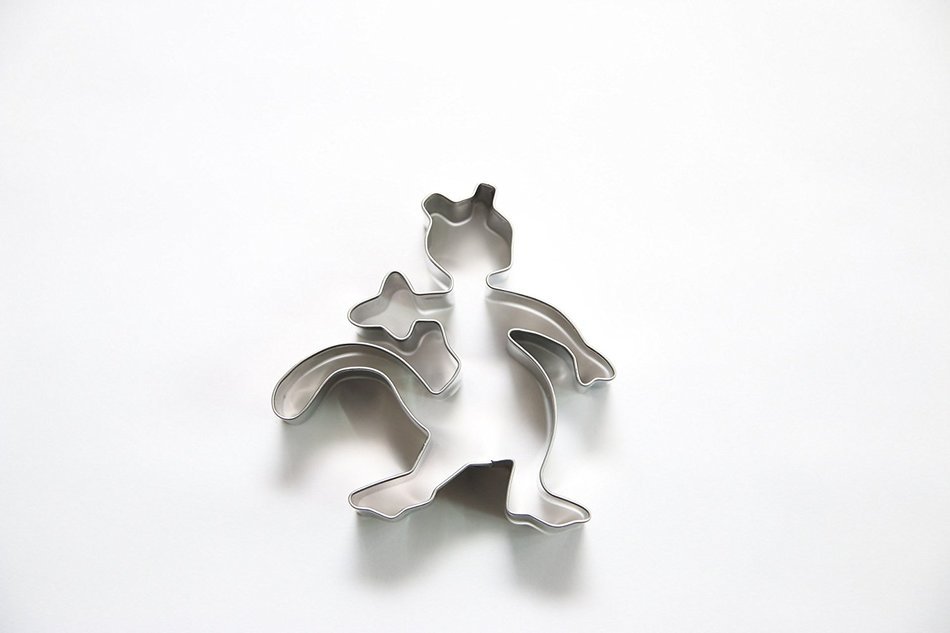Fungshop Cute Pokemon Mewtwo Cake Mold Biscuit Pastry Steel Cookie Cutters