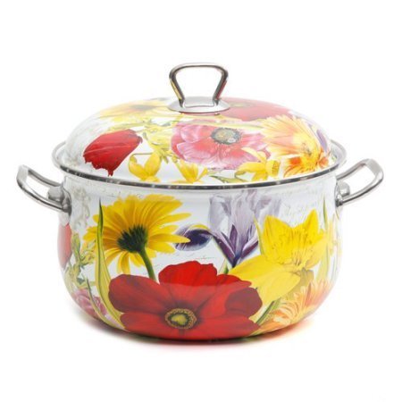 The Pioneer Woman Floral Garden 4-Quart Dutch Oven Casserole, Multi-Color N2
