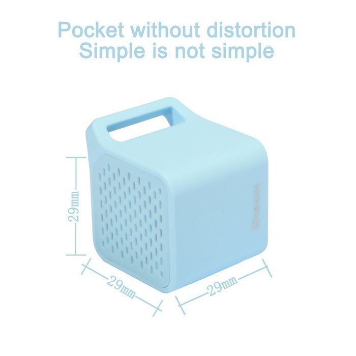 DISON Ultra Portable Mini Wireless Bluetooth Speaker with Rubber Paint Body,Built-in Remote Control Shutter Release... N9
