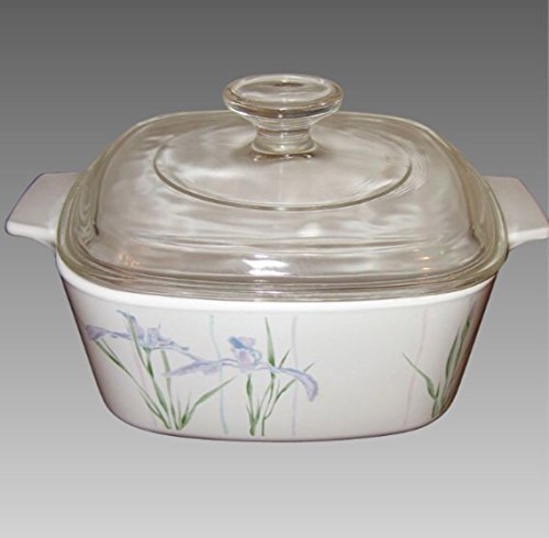 Corning Ware "Shadow Iris" (A-1.5-B) Casserole Baking Dish with Lid (1.5 qt)