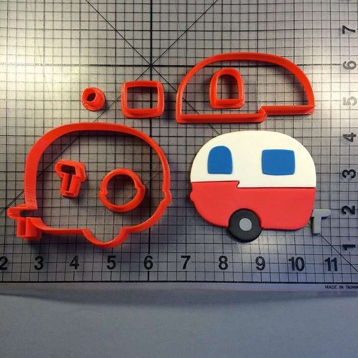 Camper 101 Cookie Cutter Set (3 inches) N2