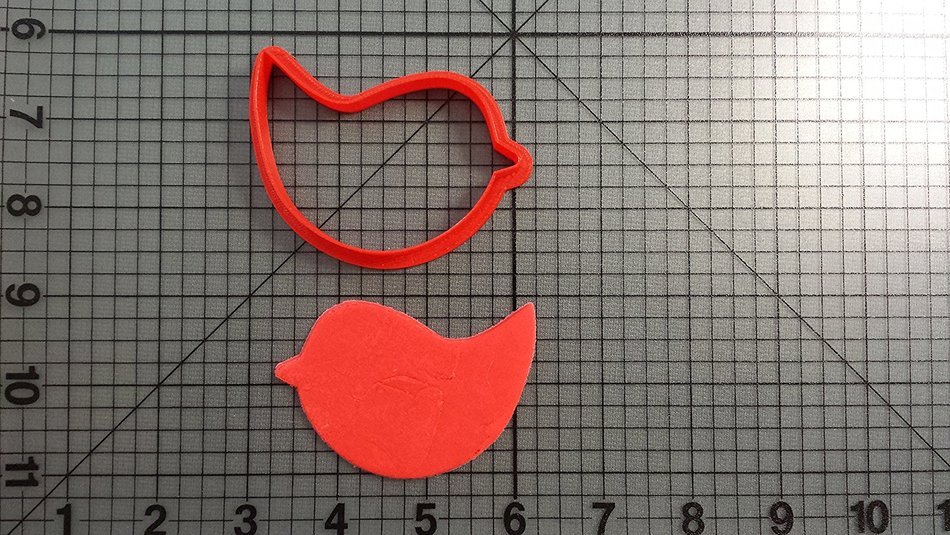 Bird Cookie Cutter (1 inch) N2