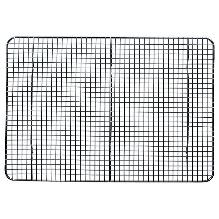 Cooling Rack by Keetzen 100% Real Stainless Steel 12 Inch x 17 Inch for Baking, Roasting & Decorating with Cross... N9