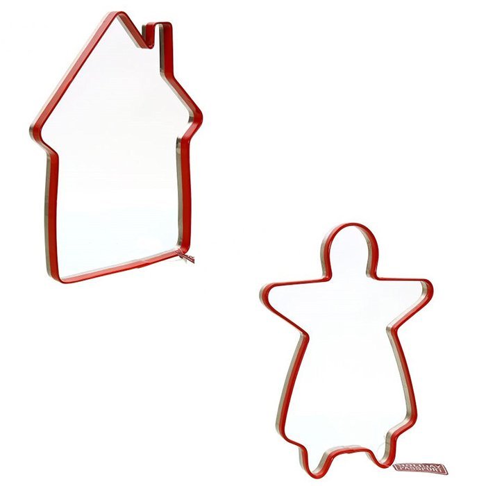 Jumbo Cookie Cutter Set Ginger Bread Person and House 8 Tall