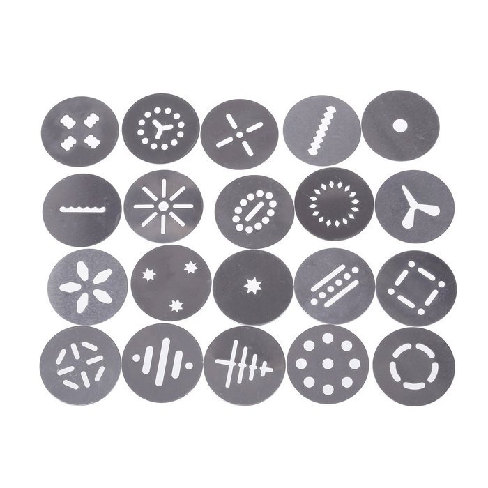 Silikomart Wonder Cakes Collection Stainless Steel Cookie Press Kit N4
