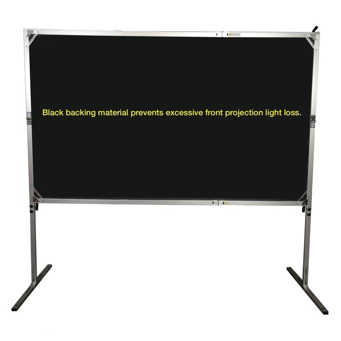 Visual Apex ProjectoScreen144HD Portable Movie Theater Projector Screen 16:9 format