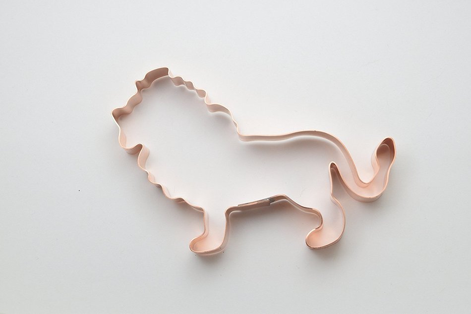 African Lion Cookie Cutter N2