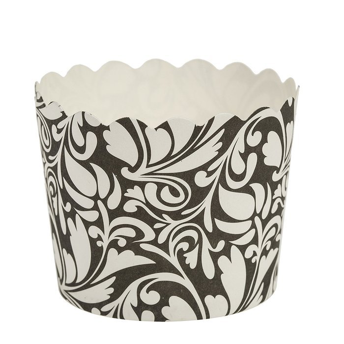 Blue Sky 1265 20 Count Scalloped Cupcake Baking Cups, Small, White N4