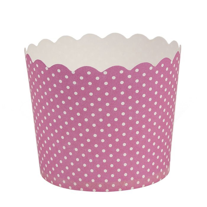 Blue Sky 1265 20 Count Scalloped Cupcake Baking Cups, Small, White N12