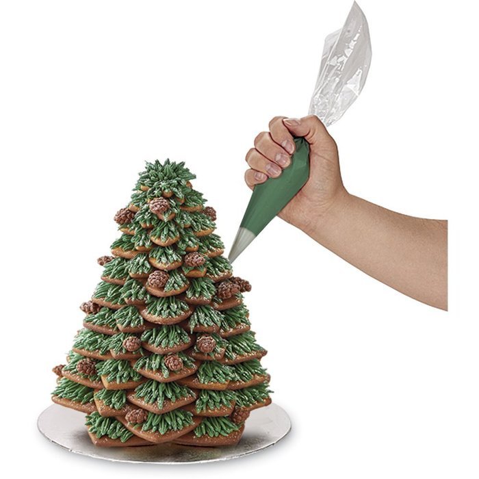 Wilton Gingerbread Cookie Tree Cutter Set N7