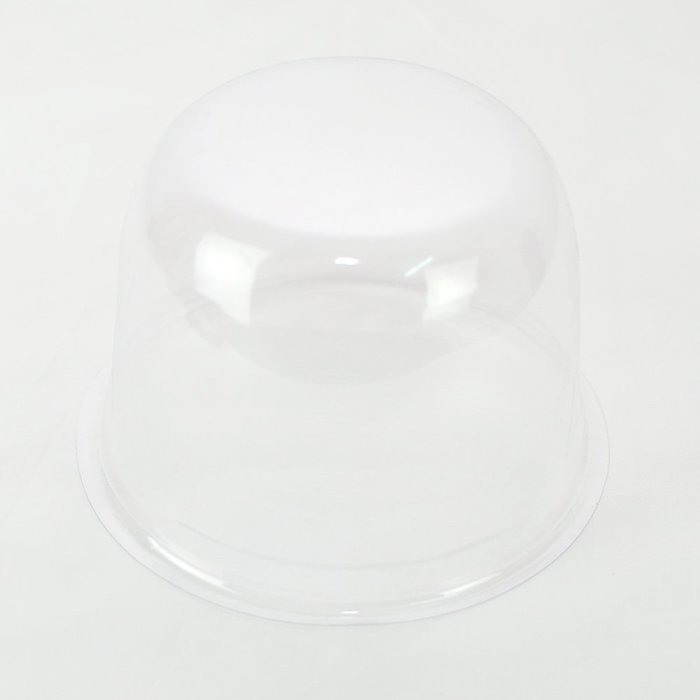 25 PCS Premium Decorative Fancy Plastic Cupcake Pod w/ Clear Dome Top N2