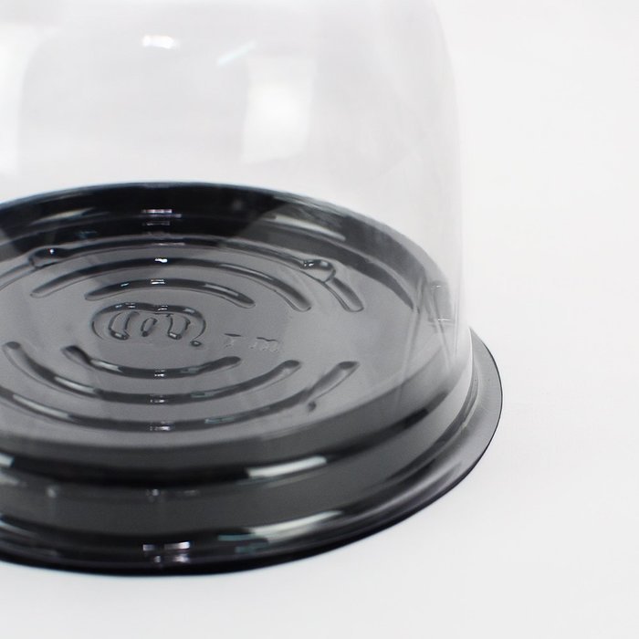 25 PCS Premium Decorative Fancy Plastic Cupcake Pod w/ Clear Dome Top N3