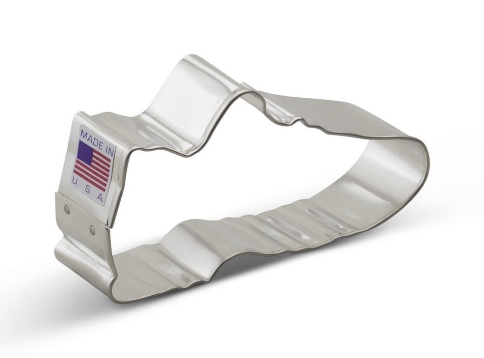 Ann Clark Sneaker Cookie Cutter - 3.75 Inches - Tin Plated Steel