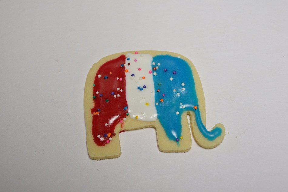 Republican Elephant Cookie Cutter N4