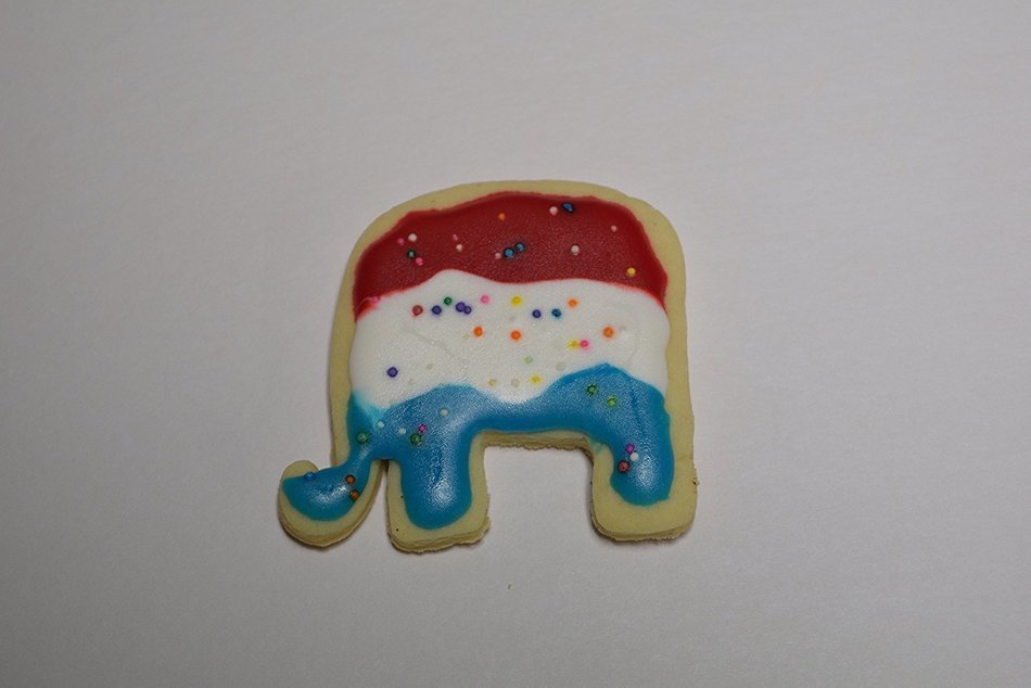Republican Elephant Cookie Cutter N5