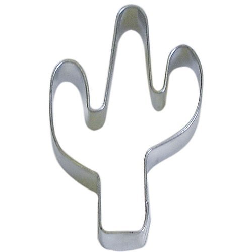 Miniature Cactus Tin Cookie Cutter 1.75" M1633
