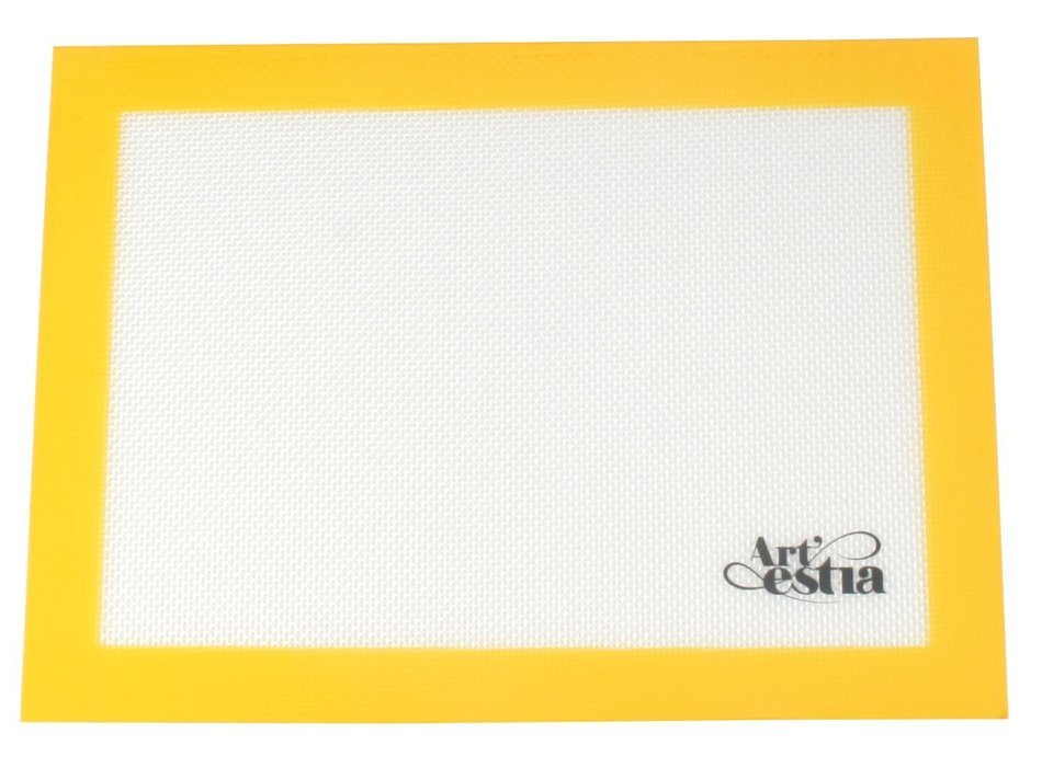 Artestia Premium Silicone Baking Mat, Non Stick Heat Resistant Liners for Cookie Sheets, Quarter Sheet Size, Set...