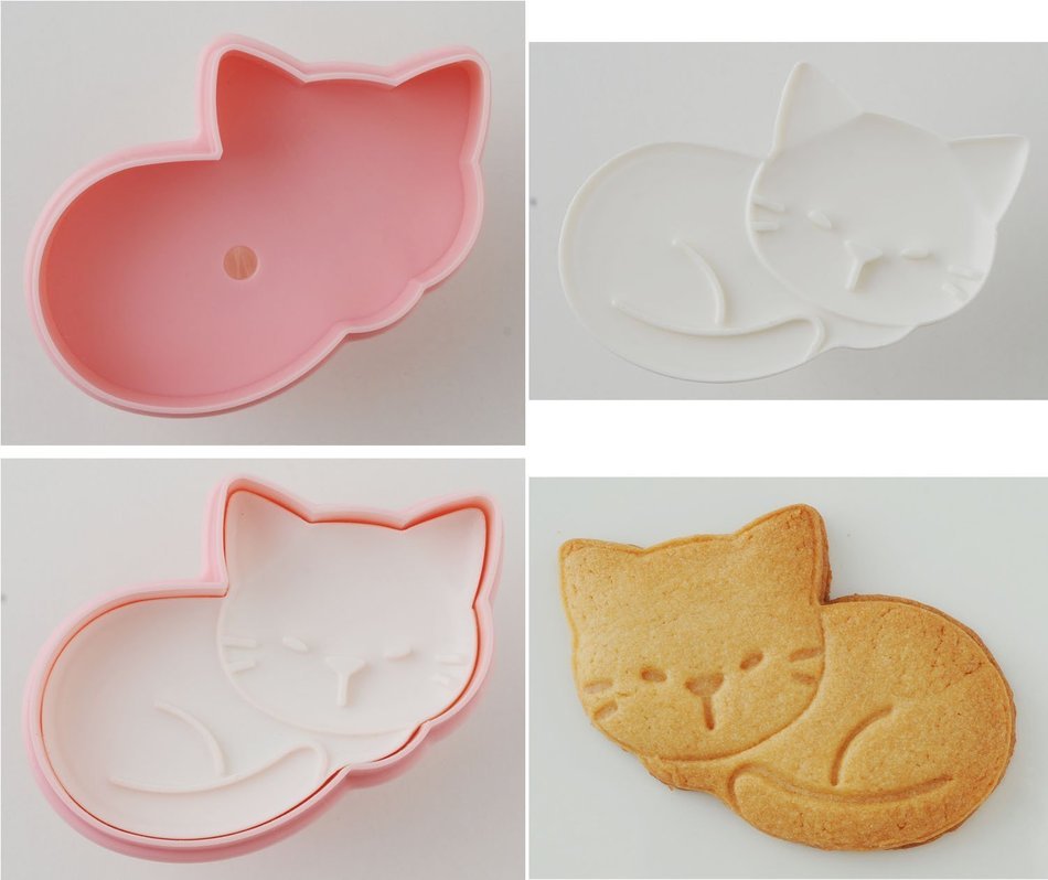 Cat cookie cutter "Nyankizu" A-76592 N5