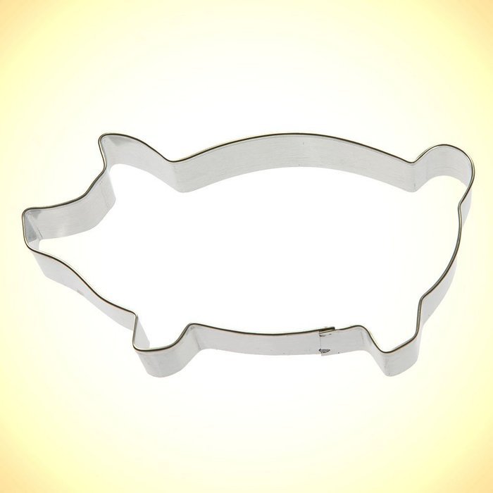 Foose Marranitos Pig Cookie Cutter 5 in