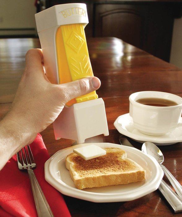 Inventions for Market One Click Stick Butter Cutter with Stainless Steel Blade N2
