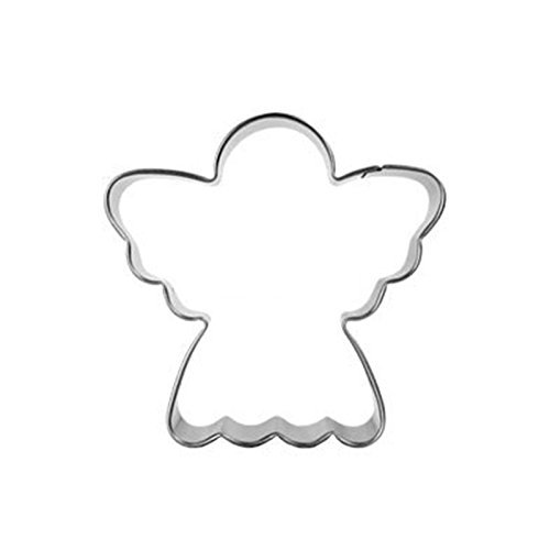 FairyTeller Angel Cake Decoration Pastry Blender Biscuit Cookie Cutter Tools Kitchen Supplies Stainless Steel...
