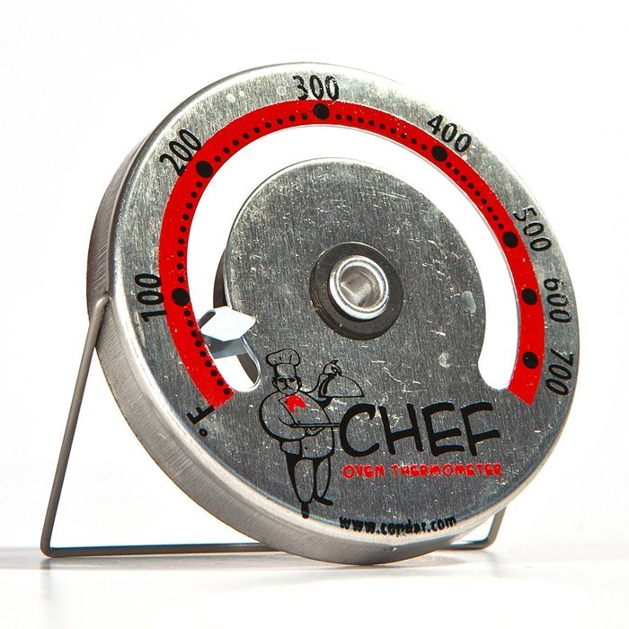 CHEF Wood Oven Thermometer - Fahrenheit (3-31). Wood-fired ovens make wonderful breads, pizza, and casseroles...