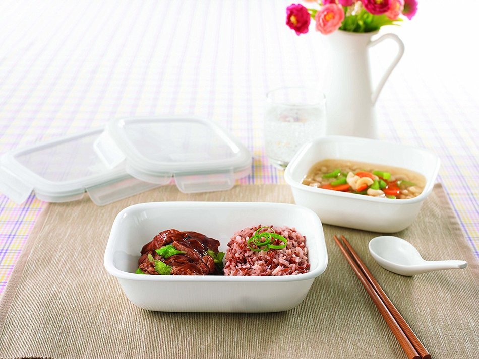 corelle-bake-serve-store-3-5-cup-square-baker-w-snapware-lid-free