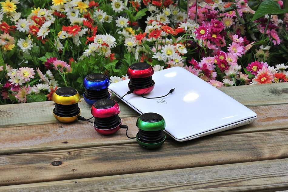 DIVOOM iTour 20 Gold Universal Bass Driven Speaker for iPod, iPhone, iPad, Tablet, Phone, PSP, DS & More N6
