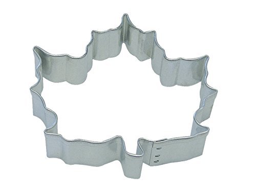 R&M Canada Maple Leaf 3" Cookie Cutter Stainless Steel in Durable Stainless Steel