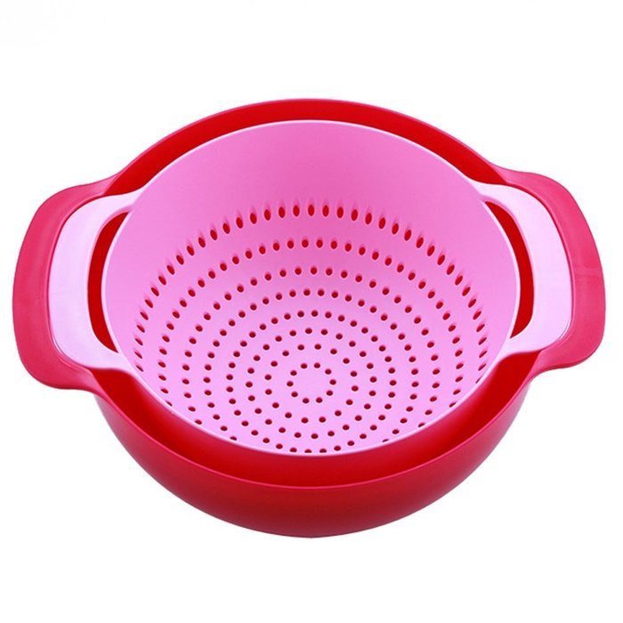 Agile-Shop Compact Mixing Bowls, Food Prep and Measuring Nesting Set, Multi-Color (10 pieces) N6
