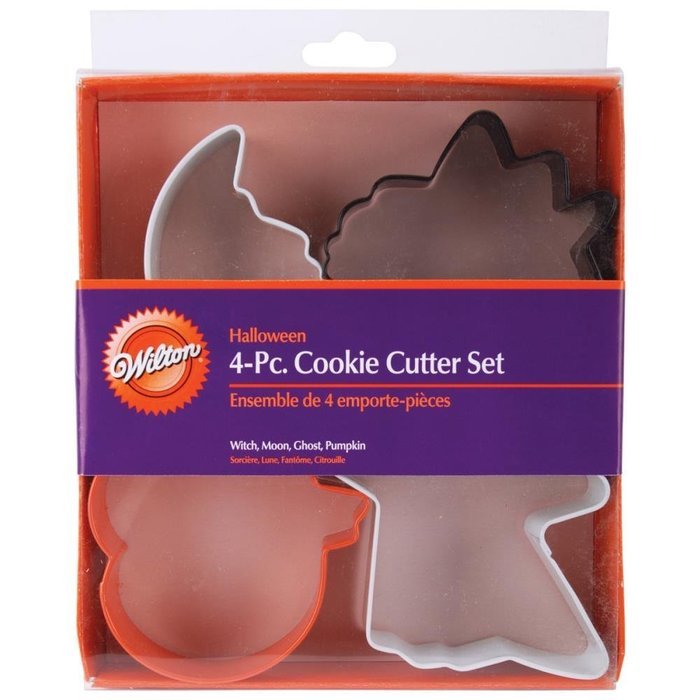 Metal Cookie Cutter Set 4/Pkg-Spooky Shapes