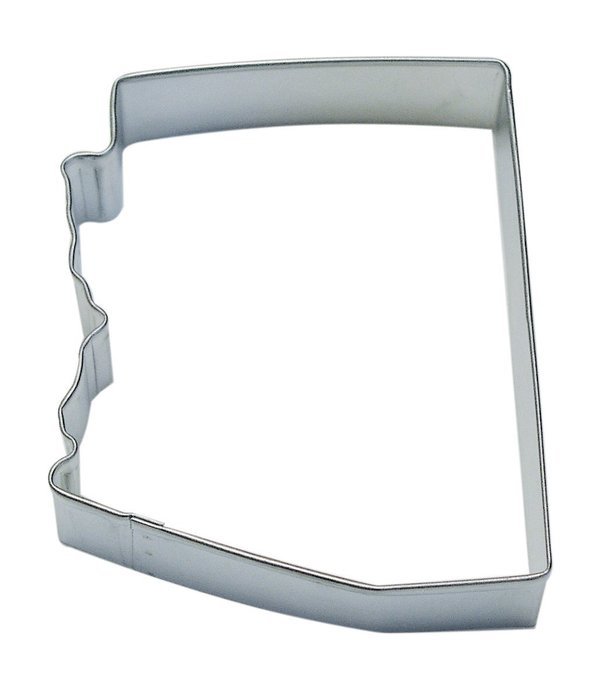 R&M Arizona State Cookie Cutter in Durable, Economical, Tinplated Steel